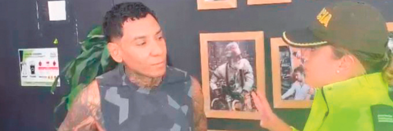 Sánchez fue interceptado en una barbería en el barrio Los Colores. /FOTO: CORTESÍA