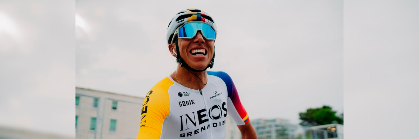 Egan Bernal se ubica en la casilla 14 de la clasificación general del Giro de Italia. /FOTO: INSTAGRAM @alexduffill - @eganbernal
