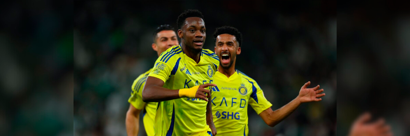 Jhon Durán celebra un nuevo doblete en Arabia Saudita. /FOTO: AL NASSR