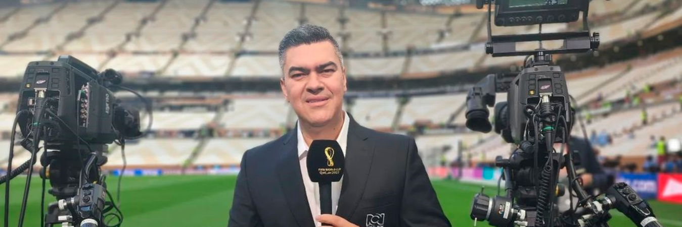 El narrador de fútbol Eduardo Luis López. /FOTO: INSTAGRAM
