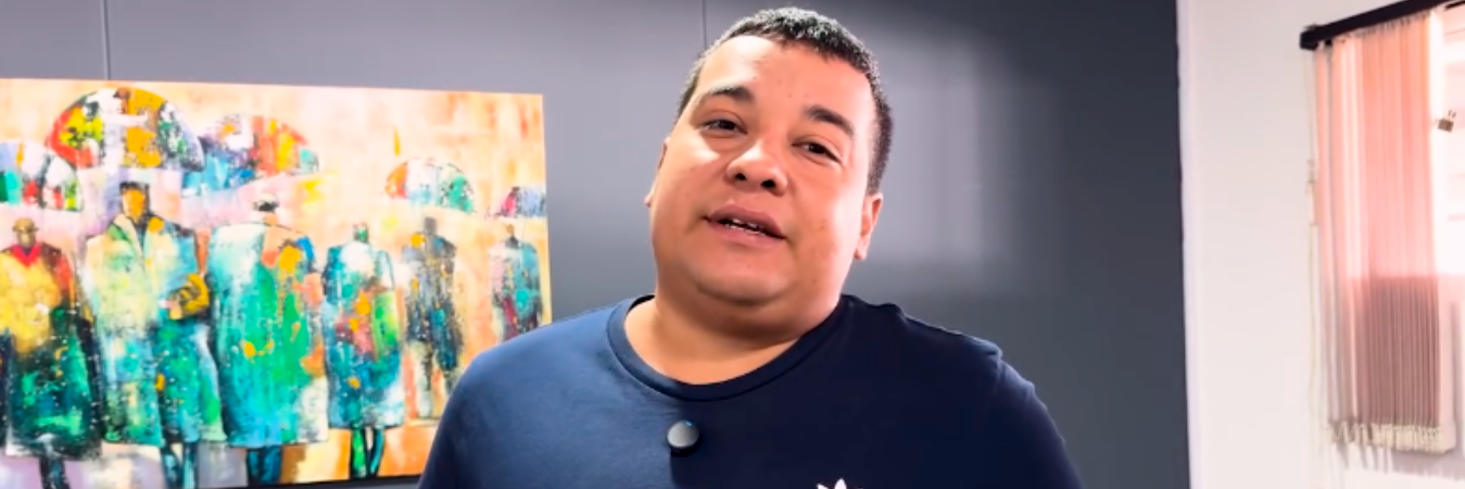 Sebastían Luna, hincha de Atlético Bucaramanga pidió perdón. /FOTO: TOMADA DE VIDEO 