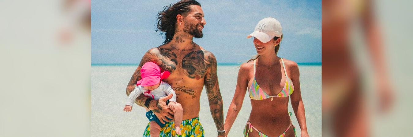 La pareja tuvo a la primogénita hace 5 meses. /FOTO: INSTAGRAM @maluma