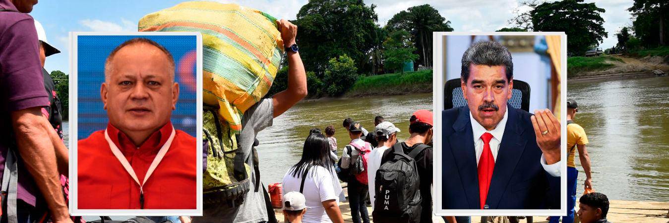 Los líderes del chavismo aseguraron que ayudarán a todas las personas desplazadas de Colombia. / FOTO: GETTY