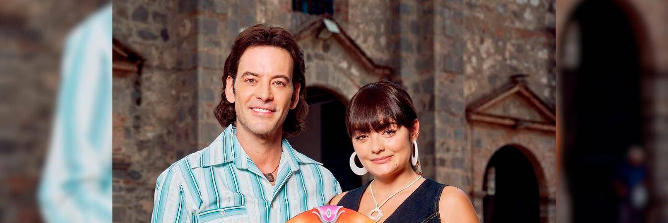 Los actores Diego Cadavid y Yuri Vargas. /FOTO: INSTAGRAM @yurivargas1