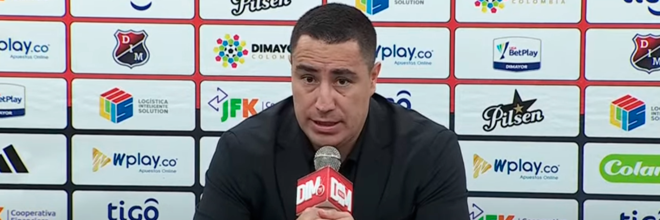 Efraín Juárez, director técnico de Atlético Nacional. /FOTO: TOMADA DE VIDEO