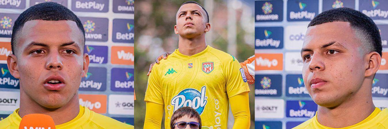 Andrés Tovar se ha convertido en la figura del Envigado FC. / FOTO: CORTESÍA ENVIGADO FC