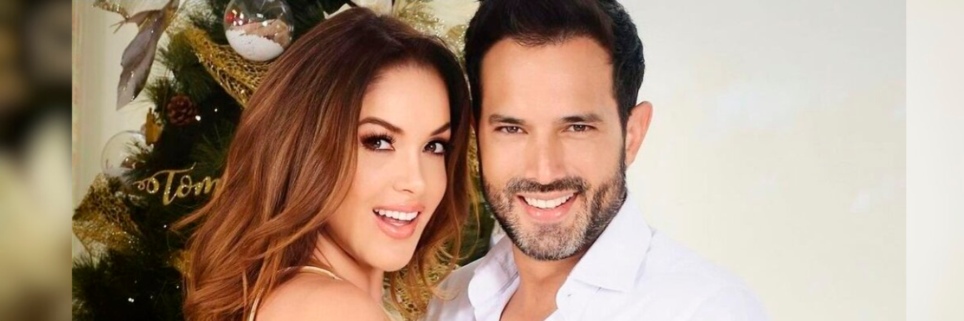 Nataly Umaña y su esposo Alejandro Estrada. /FOTO: TOMADA DE LA WEB