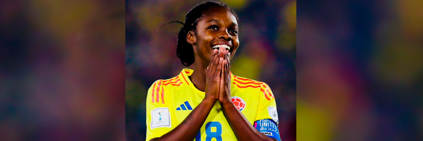 Linda Caicedo jugadora de la Selección Colombia Femenina. /FOTO: FCF 