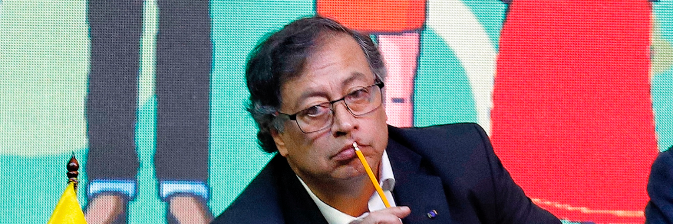 Gustavo Petro, presidente de Colombia. / FOTO: COLPRENSA. 
