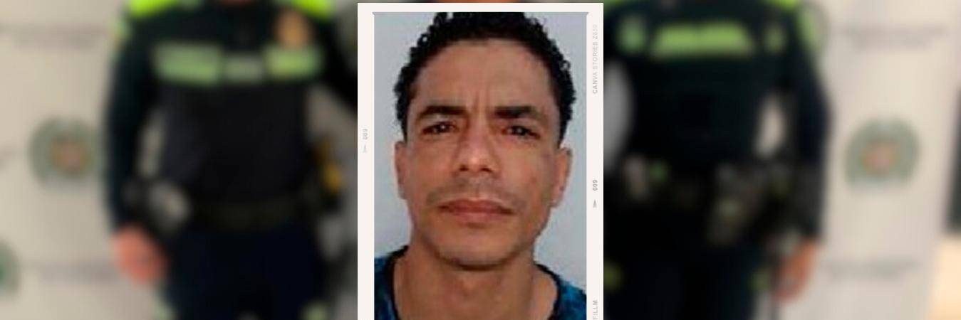 Él es Édgar Antonio Serrano Delgado, alias el Flaco. /FOTOS: POLICÍA NACIONAL