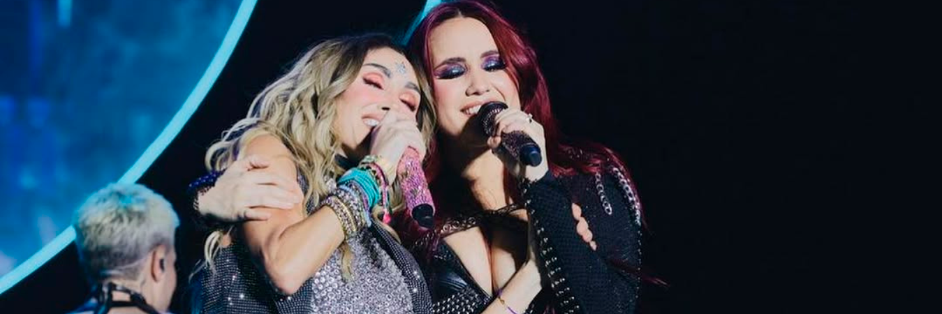 Sin embargo, no se vio a los otros integrantes de la banda. /FOTO: INSTAGRAM @anahi