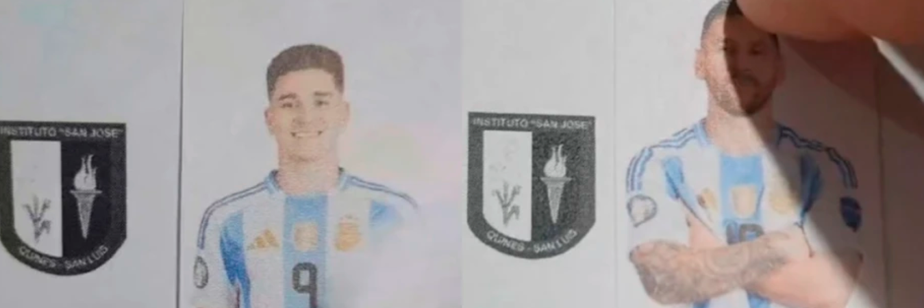 El profesor aprovechó los números de los jugadores para calificar a los estudiantes. / FOTO: CAPTURA DE PANTALLA