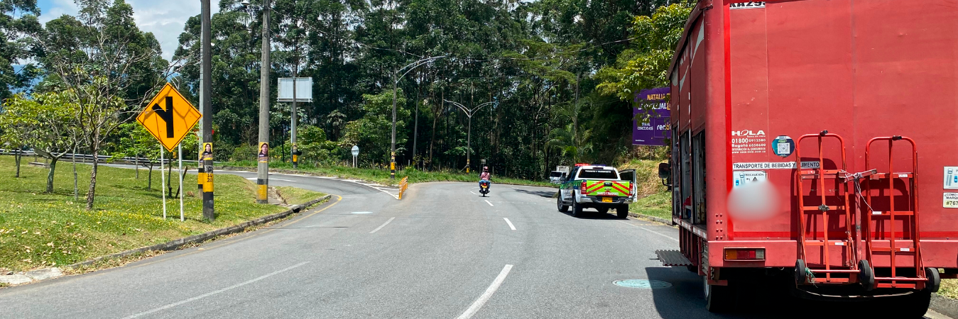 Vía Las Palmas. /FOTO: ARCHIVO