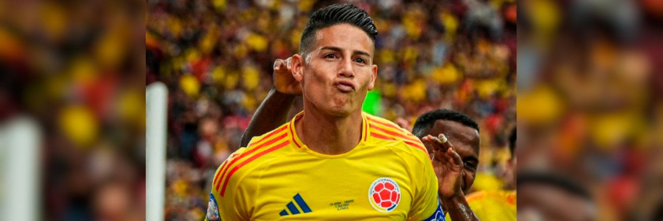 James Rodríguez brilló en la Copa América 2024 pese a su momento complejo en el Sao Paulo. /FOTO: INSTAGRAM @jamesrodriguez10