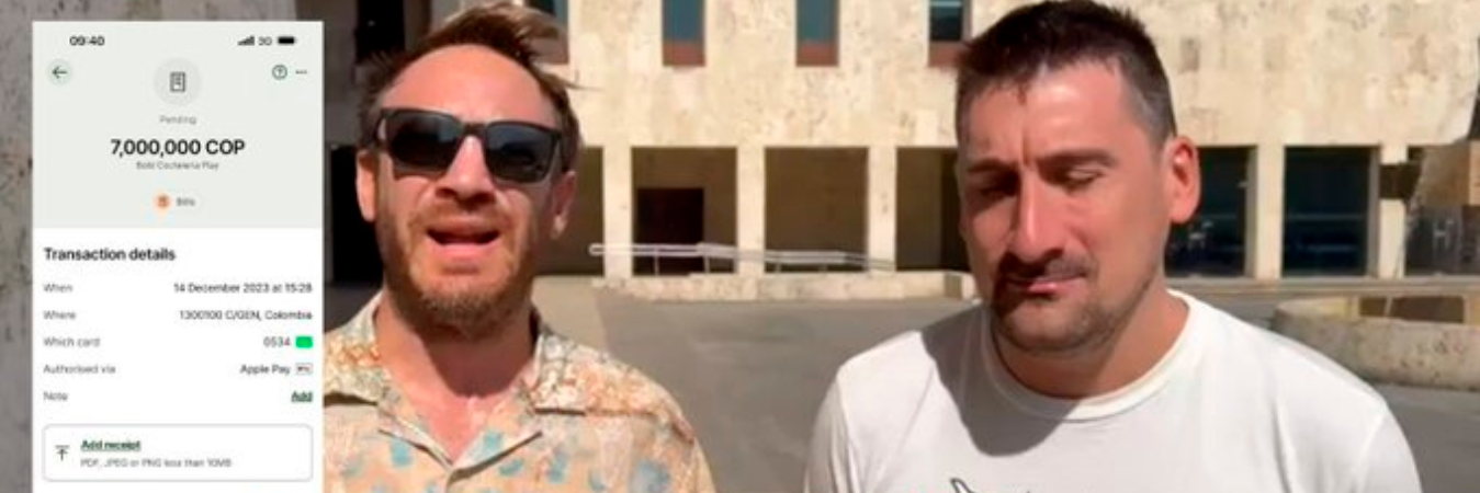 ¡Qué descaro! A argentinos les cobraron $ 7 millones por dos limonadas en Cartagena