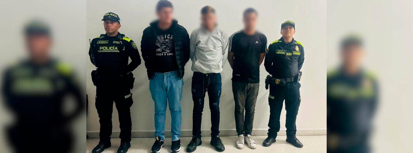 Ellos son los presuntos responsables del asesinato del Horacio Pérez Ledezma, ciduadano mexicano. /FOTO: CORTESÍA POLICÍA