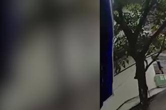 La actitud altanera del sujeto quedo plasmada en la cámara corporal de uno de los agentes. FOTO: CORTESÍA SECRETARÍA DE MOVILIDAD