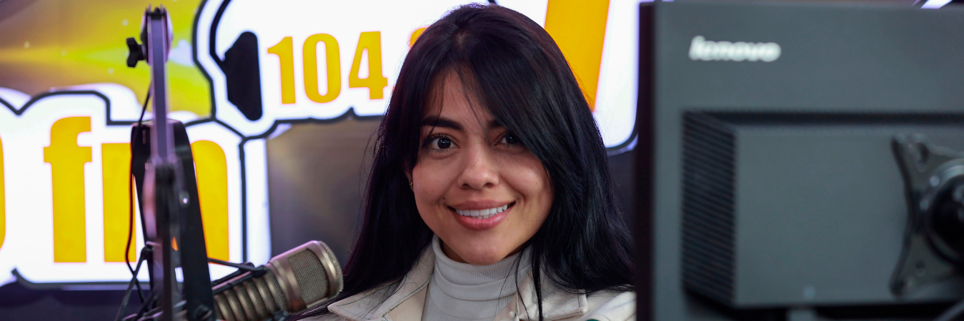 Katy González, voz de Olímpica Stereo. / FOTO: MANUEL SALDARRIAGA.