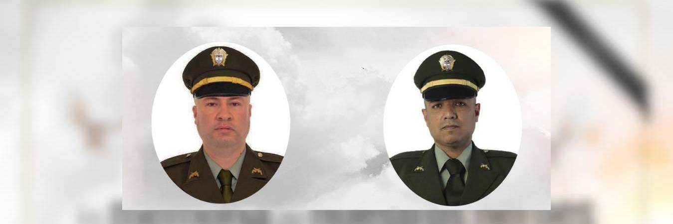 Atentado terrorista en Cali dejó dos policías muertos. FOTO: @DIRECTORPOLICIA