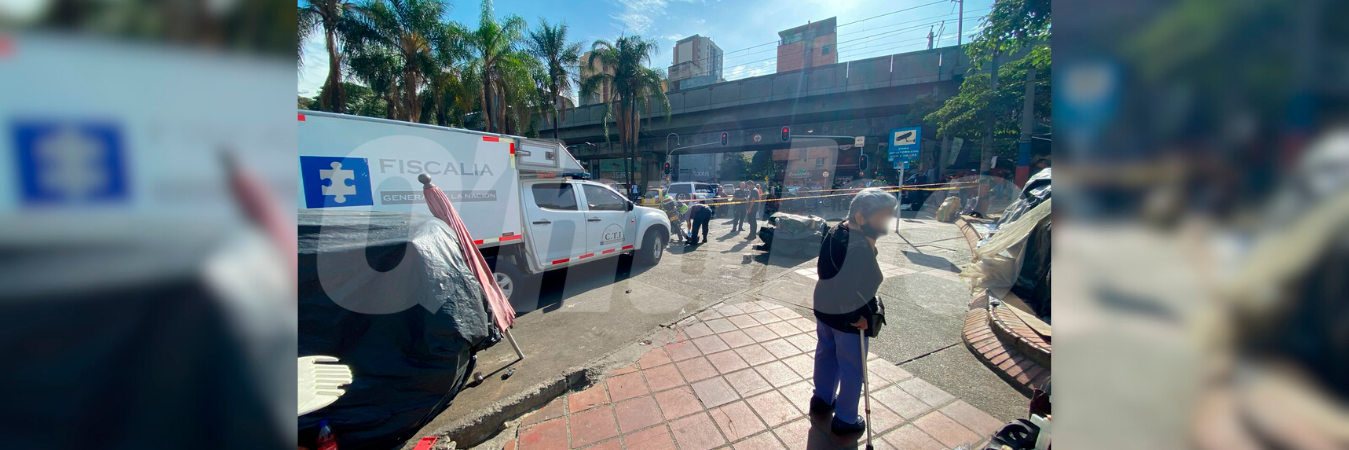 En este sitio, bajos de la estación Prado del metro, ocurrió la pelea. /FOTO: ANDRÉS FELIPE OSORIO GARCÍA