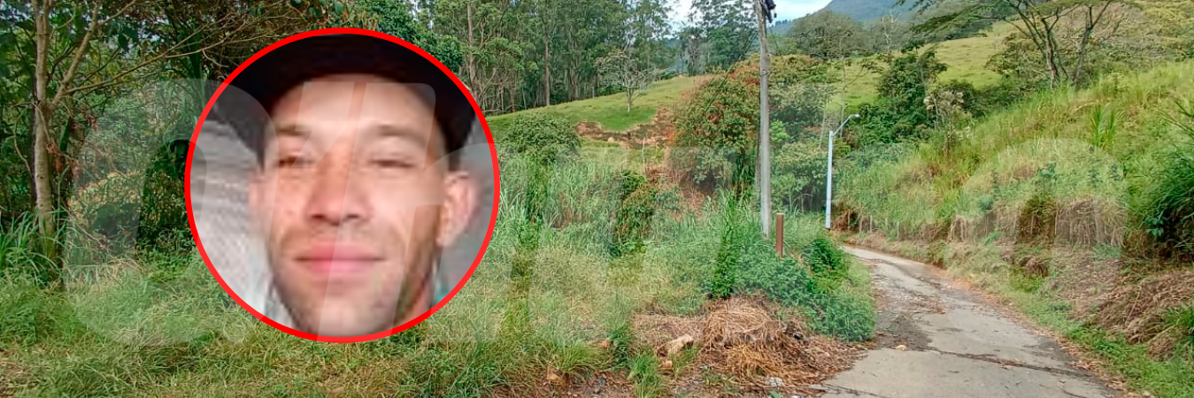 En este lugar de San Antonio de Prado fue encontrado el cuerpo de Sebastián Quiceno Restrepo. /FOTO: ALEJANDRA MORALES 