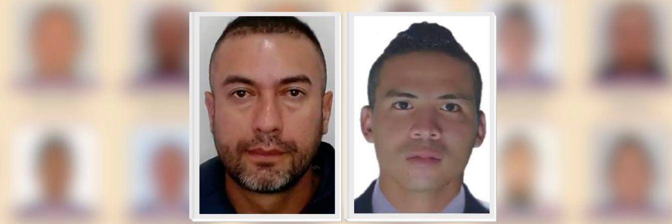 Edison Diego Taborda Sánchez (Izq.) y John Alexis Correa Rúa. /FOTO: CORTESÍA GOBERNACIÓN DE ANTIOQUIA 