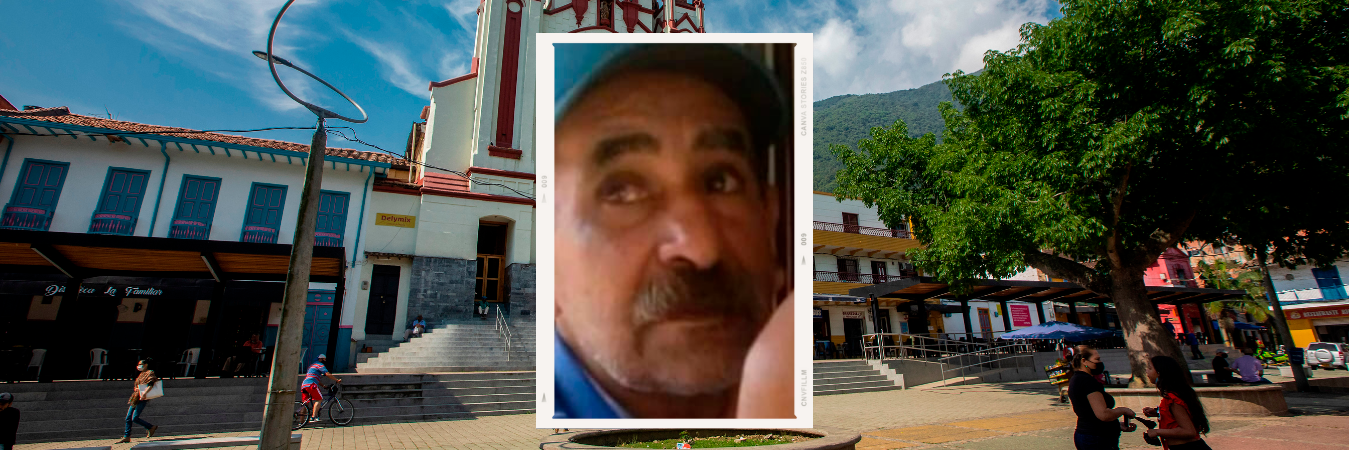 José Ricardo Zapata Muriel era un comerciante de la zona. /FOTOS: ARCHIVO Y AMAGÁ SOMOS TODOS.