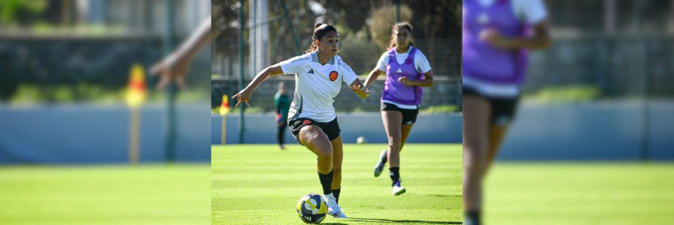 Las dirigidas por Carlos Paniagua preparan su próximo compromiso. / FOTO: FEDERACIÓN COLOMBIANA DE FÚTBOL