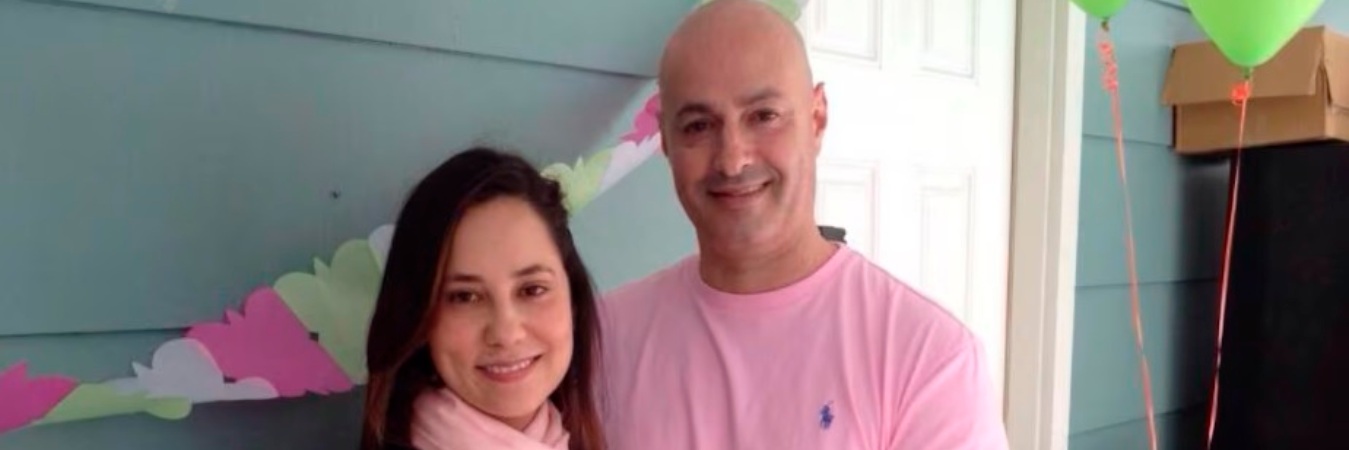 Lina María Samarel y su esposo, Richard Samarel. /FOTO: FACEBOOK