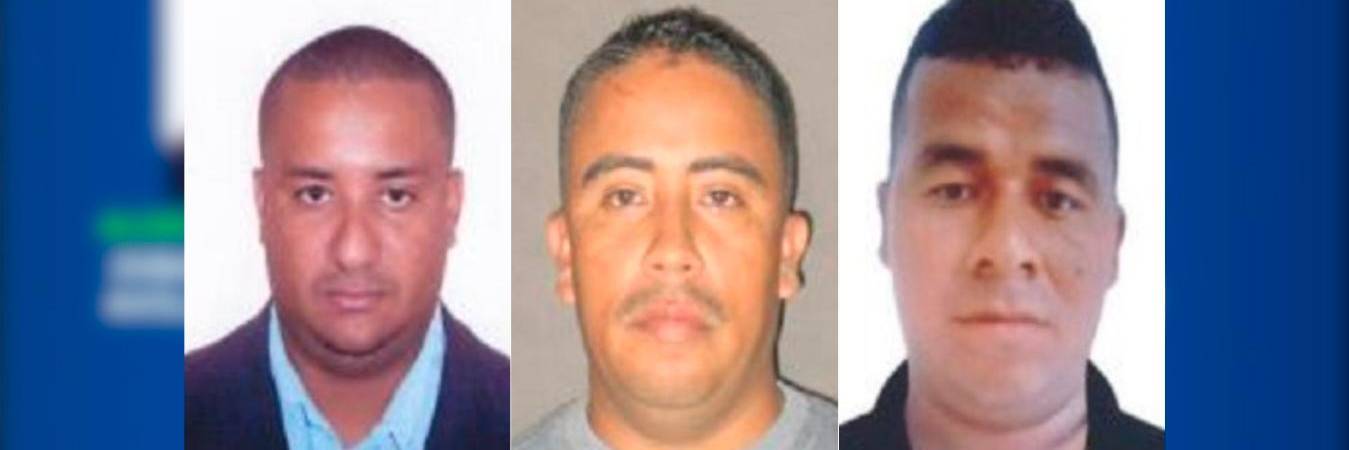 Alia Chiquito Malo, alias Gonzalito y alias Gavino. /FOTOS: POLICÍA NACIONAL