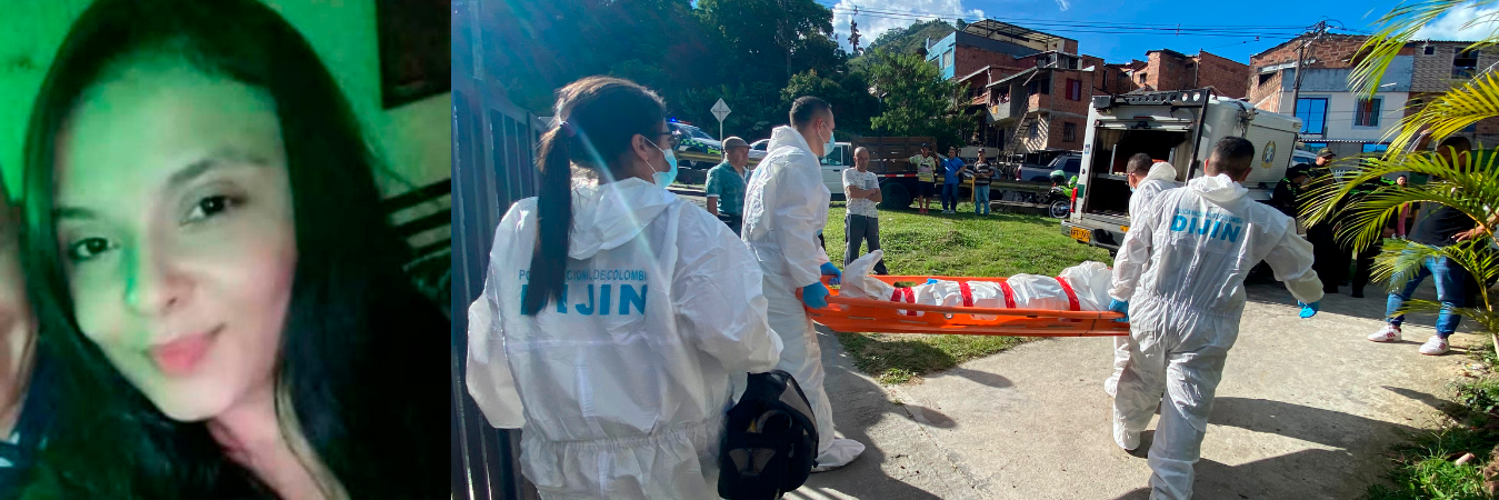 Ella era Leidy, la mujer asesinada, al parecer, por su pareja