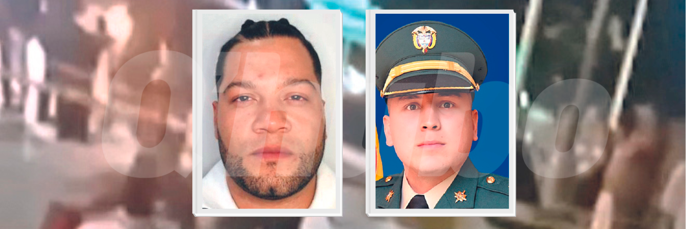 León Estiven Molina Tangarife (izq) y el subteniente Juan Camilo Moreno. / FOTOS: CORTESÍA Y EJÉRCITO NACIONAL.