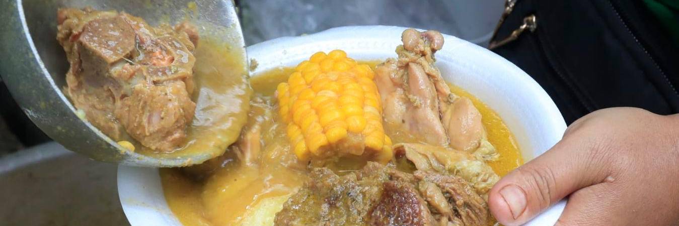 Más de 150.000 pesos necesitará para el sancocho. /FOTO: ARCHIVO.
