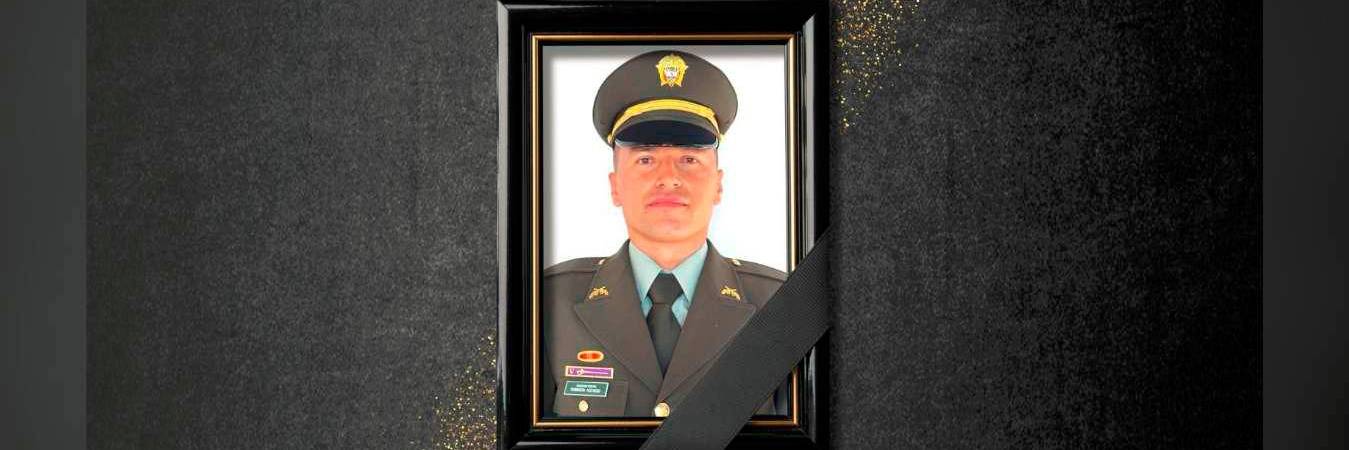 El subintendente Acevedo Castrillón luchó 10 días por su vida. /FOTO: CORTESÍA