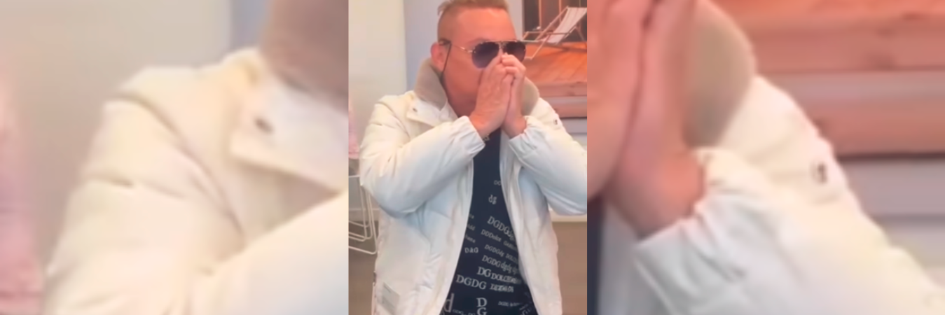 El cantante mostró la camioneta en sus redes sociales. / FOTO: CAPTURA DE PANTALLA