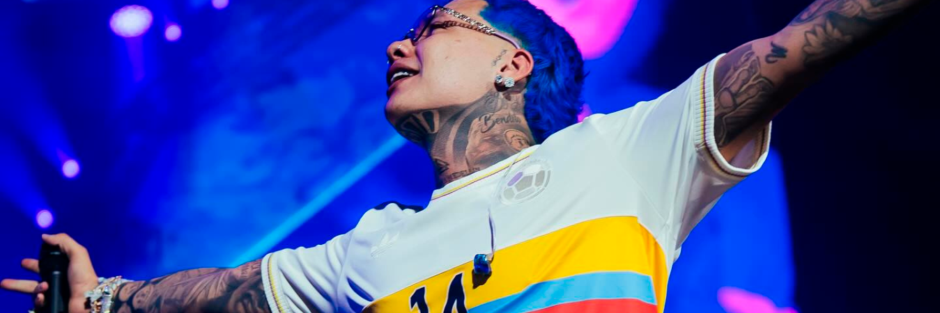 Los palcos de show ya están agotados. /FOTO: INSTAGRAM @blessd