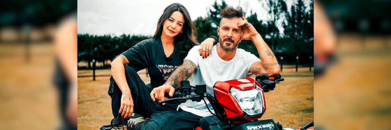 Maleja Restrepo y Tatán Mejía. /FOTO: INSTAGRAM @tatanmejia