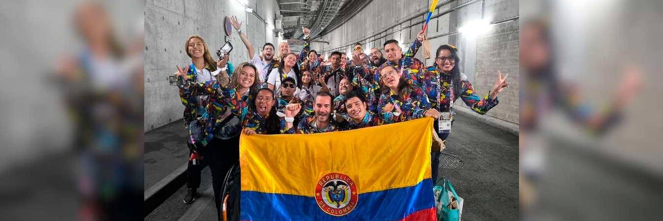 La delegación colombiana en París 2024. /FOTO: COMITÉ OLÍMPICO COLOMBIANO