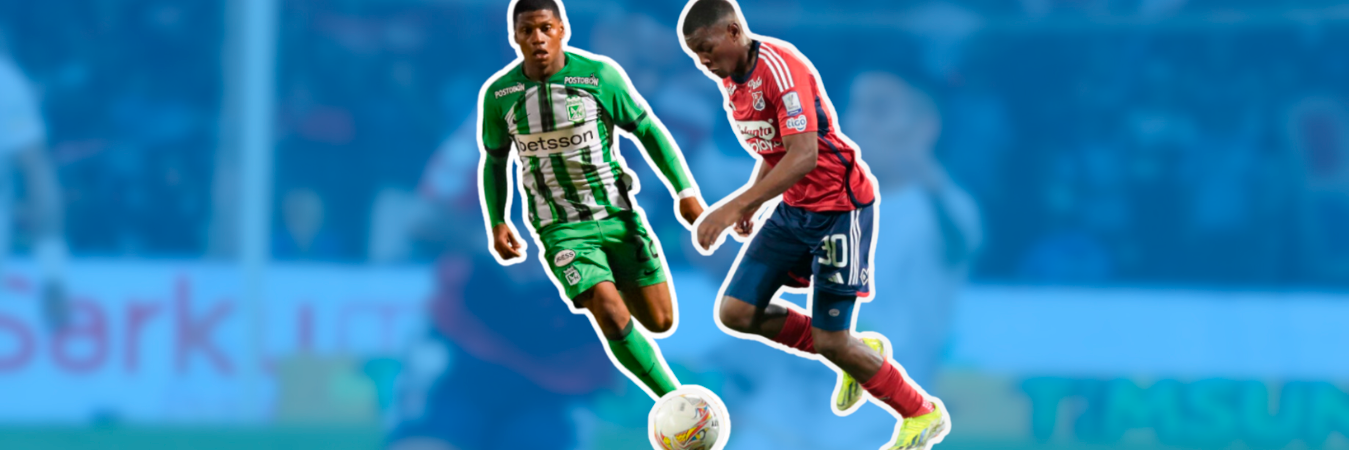 Atlético Nacional e Independiente Medellín están por fuera de los 8. /FOTO: DIMAYOR