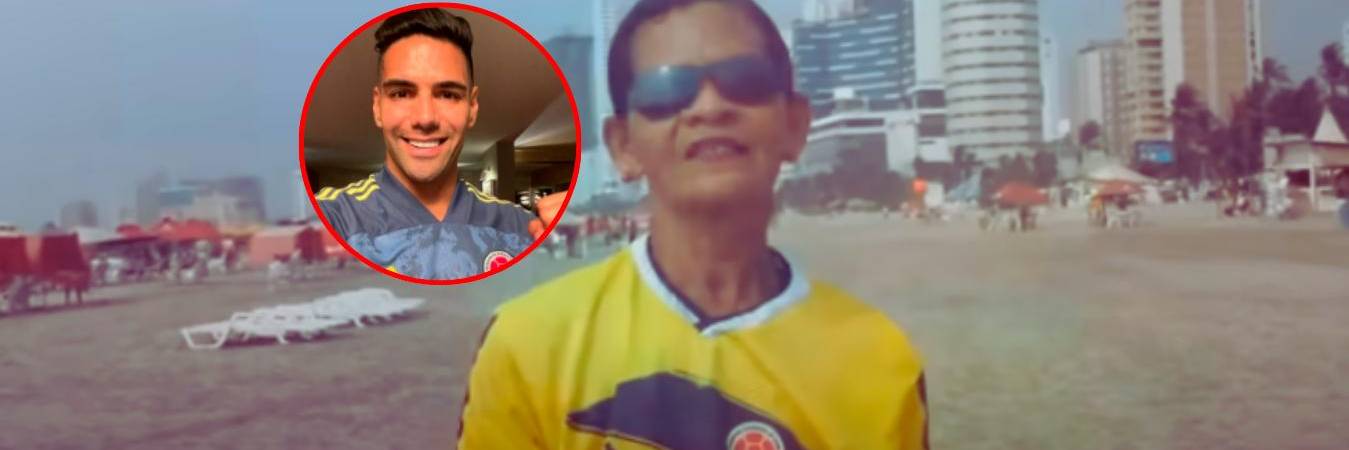 Falcao (detalle) será presentado en El Campín de Bogotá como nuevo jugador de Millonarios. /FOTO: TOMADA DE VIDEO 