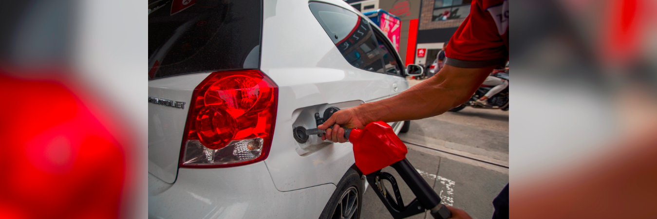 El precio se dio por el aumento del etanol en el compuesto de la gasolina. / FOTO: CARLOS ALBERTO VELÁSQUEZ