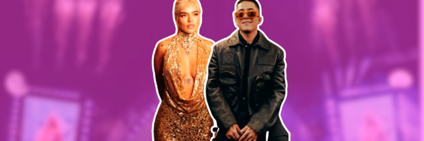 Karol G y Andy Rivera. /FOTO: REDES SOCIALES 