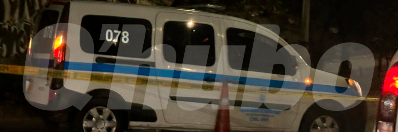 La víctima, quien falleció en el lugar, no pudo ser identificada. /FOTO: CORTESÍA.