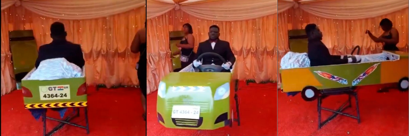 Se desconoce si esa era su última voluntad o era un homenaje de su familia. /IMÁGENES: TOMA DE VIDEO.