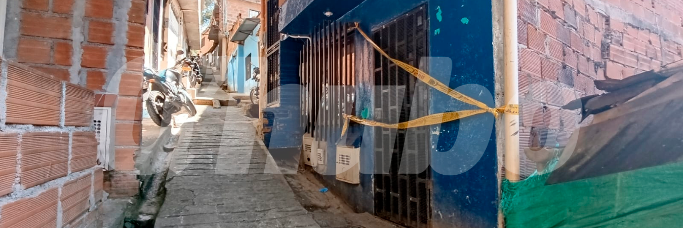 Los hechos se presentaron en este sector en la madrugada de este domingo, 18 de agosto. /FOTO: ALEJANDRA MORALES 