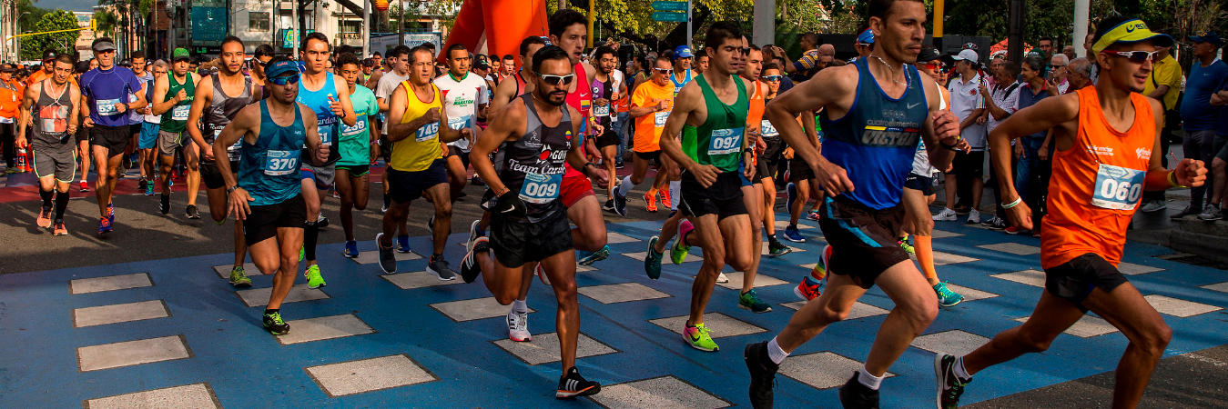 Este año la carrera cumple 25 años, un hito en el deporte envigadeño. /FOTO: JULIO CÉSAR ECHEVERRI
