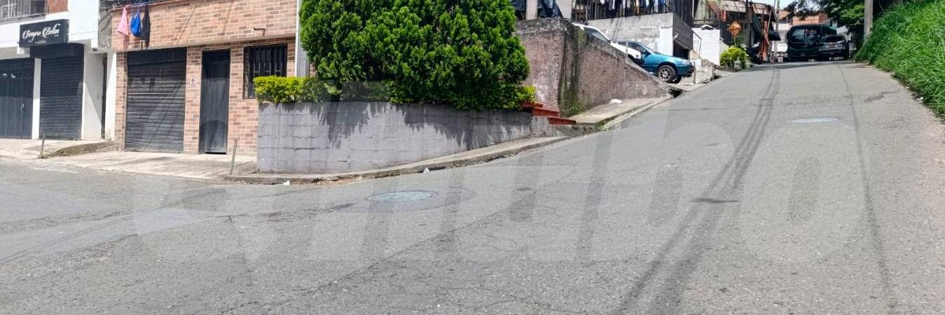 Es este el sector donde ocurrió el homicidio, en el barrio Tejelo. /FOTO: Alejandra Morales