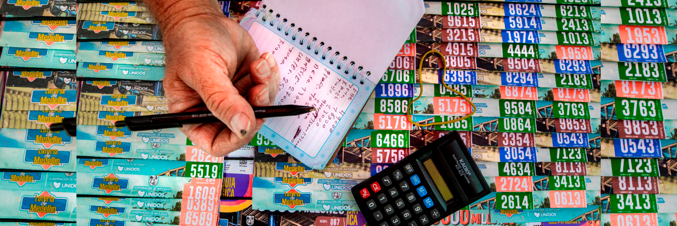 Venta de lotería. /FOTO: ARCHIVO