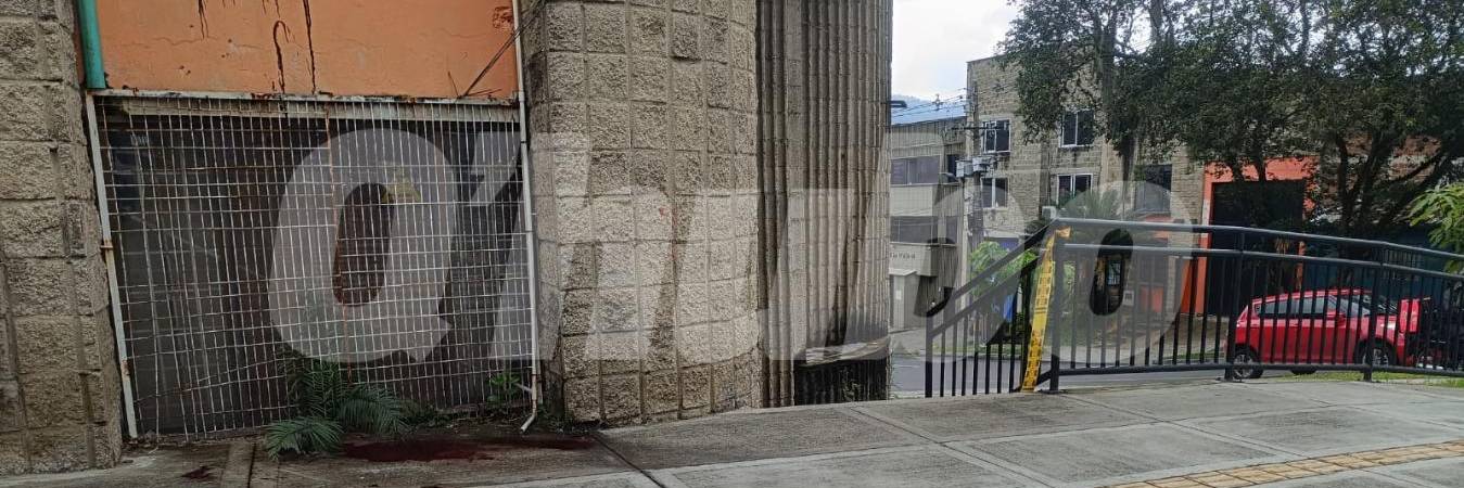 A alias la Vaca lo mataron a puñal en una calle de Sabaneta 