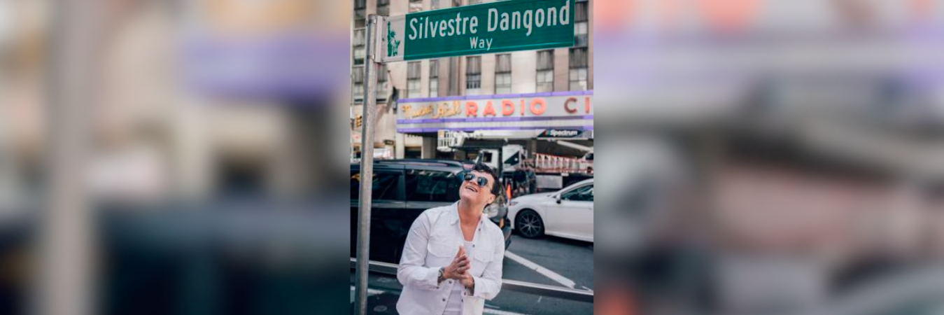 El artista aprovechó sus redes para mostrar el lugar en el que está su calle. /FOTO: @SILVESTREDANGOND